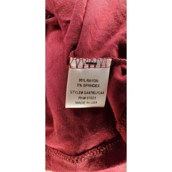 Rebellious One Long Sleeve Side Scrunch T-Shirt  L - Picture 4 of 7